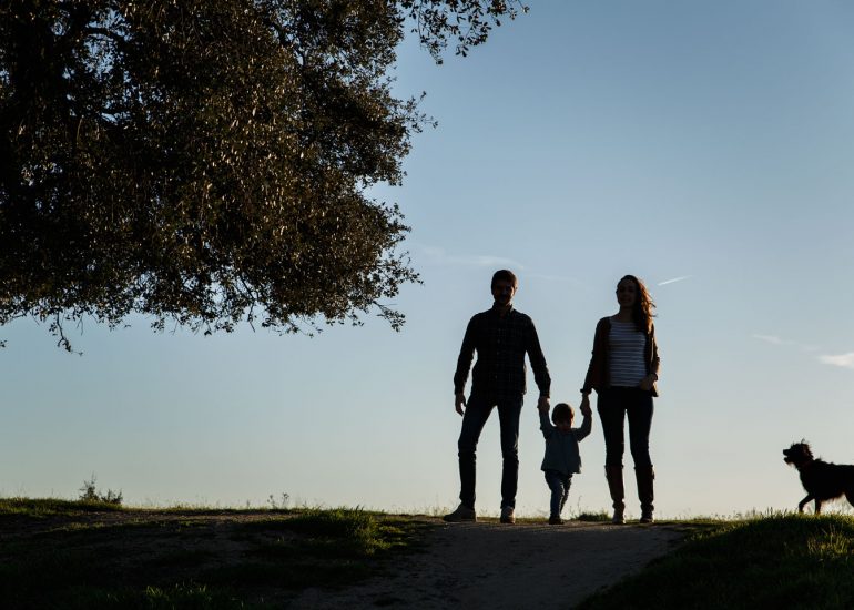 familia Marina de Oteo fotografía