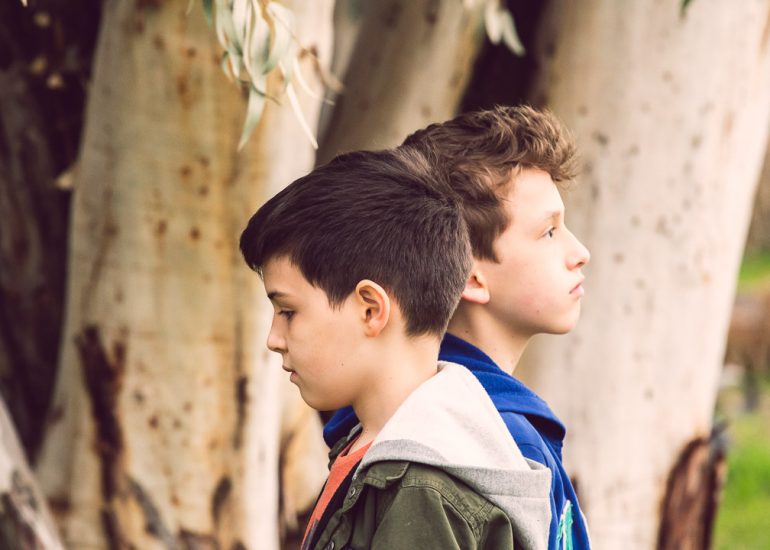 niños fotografía exteriores Marina de Oteo