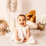 sesión de fotos bautizo Marina de Oteo