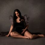 Sesion de fotos embarazada artístico estudio