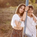 Sesion de fotos de jovenes hermanos Marina de Oteo