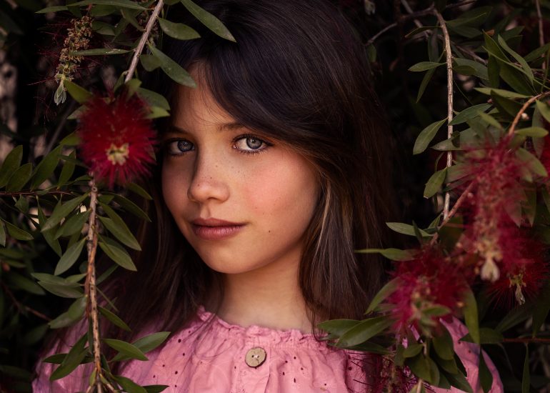 Sesion de fotos infantil fine art Marina de Oteo