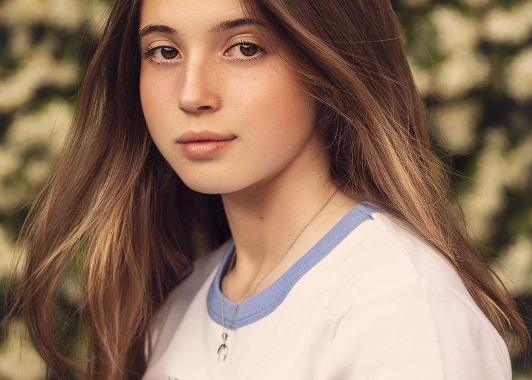 Retrato Adolescente retrato fotográfico Sesión de fotos Marina de Oteo